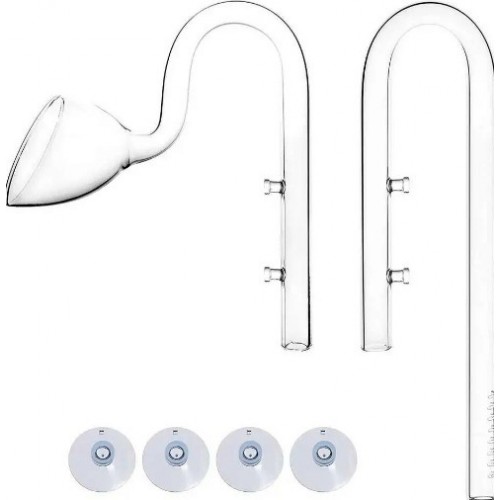 AQUAPRO Lily Cam Filtre Borusu 16/22 mm Dış Filtre Cam Emiş & Basış Borusu(Standart Seri)